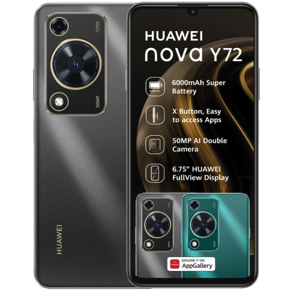 Huawei Nova Y72, 8GB/128GB