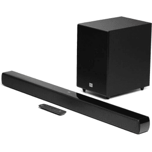 JBL Cinema SB270, 2.1ch, 220W Soundbar with Wireless Subwoofer