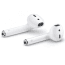 Apple AirPods 2, Earbud, Wireless Charging Case